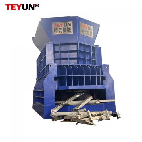 horizontal scrap metal shear