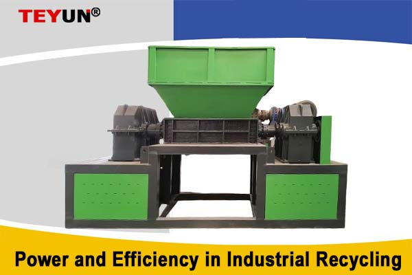 La trituradora de metales pesados: potencia y eficiencia en el reciclaje industrial
