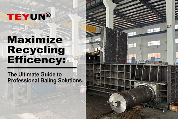 Maximice la eficiencia del reciclaje: la guía definitiva para soluciones de empacado profesionales