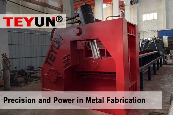 La cizalla Tiger: precisión y potencia en la fabricación de metales