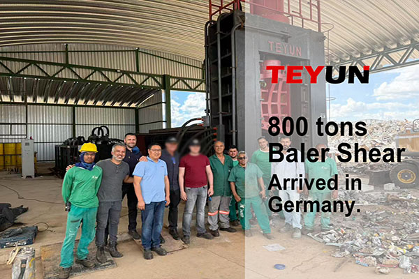 TEYUN Engineers Successfully Install 1000T Gantry Shear at Brazilian Client's Facility